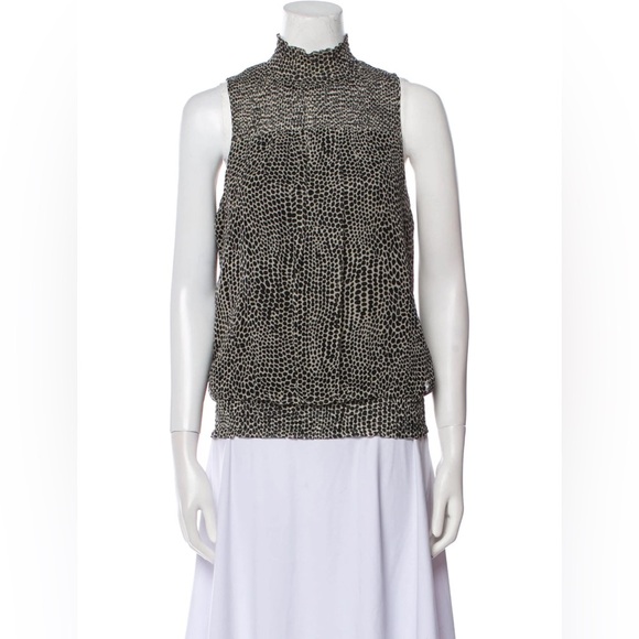 Ramy Brook Tops - Ramy Brook Sleeveless Blouse Size Small Color White Black
